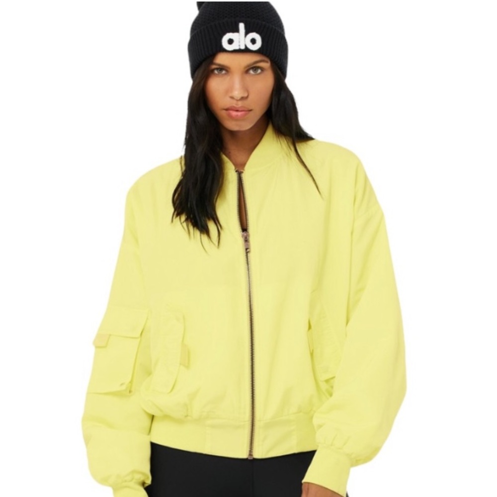 Alo it girl bomber jacket size small